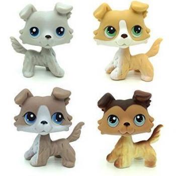 ORCRAT 4pcs Lps Chien LPS pour Récompenser Les Enfants