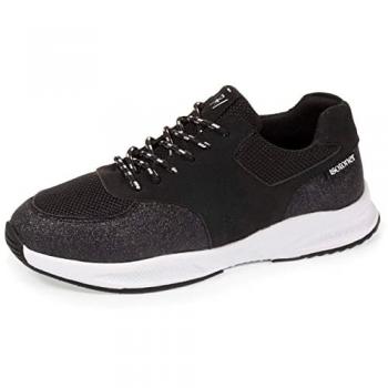 Chaussures Confort Plus Isotoner, noir, mix matière, pour femmes, 38