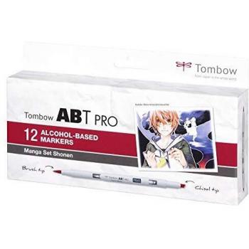 Tombow ABT PRO Marqueur Manga Schonen set de 12 couleurs