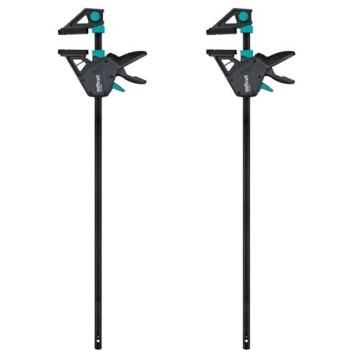 Serre‑Joints à main Pro Max (paquet de 2) – 700 mm d’ouverture, 250 kg de serrage – Code 8667060 – Wolfcraft