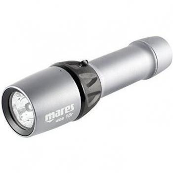 Energie‑Taschenlampe Mares EOS 10R, Schwarz, für Erwachsene (BX)