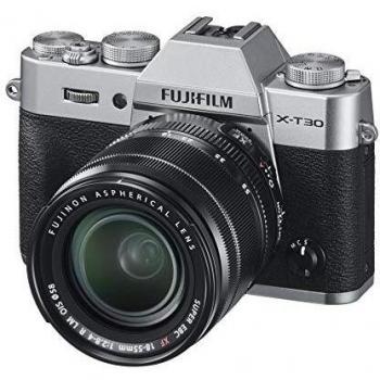 Fujifilm X-T30 Silber mit 18-55mm Objektiv