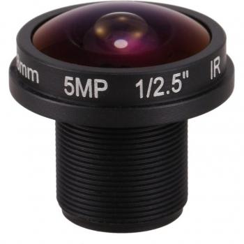 Lente 5MP Ojo de Pez 1.8mm para CCTV F2.0 180 Grados