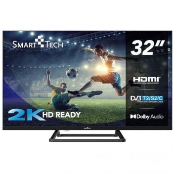 Televisor Smart Tech LED HD 32 32HN01V3 Negro
