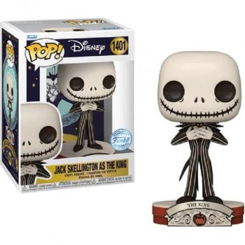 JACK SKELLINGTON AS THE KING / L'ETRANGE NOEL DE MR JACK / FIGURINE FUNKO POP / EXCLUSIVE SPECIAL EDITION