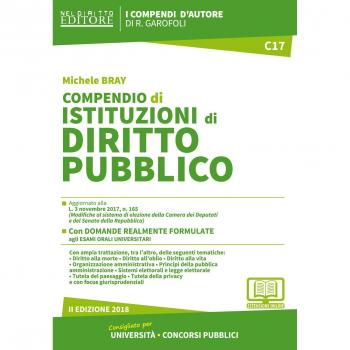 Compendio  di istituzioni di diritto pubblico. Con aggiornamento online