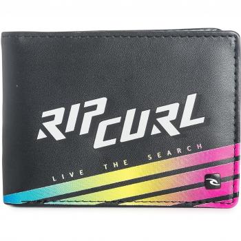 Monedero Slant de Rip Curl en PU Negro