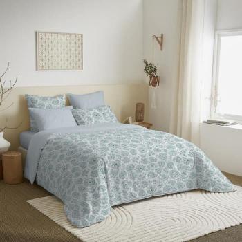 Housse de Couette Réversible Agathe Céladon (Pack 140x190) – Univers Decor