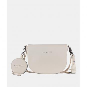 Almatá Borsa a Spalla Sfumata Crema/Nero