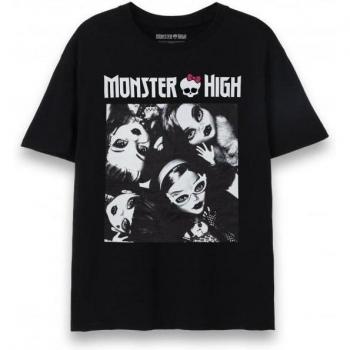 Maglia Monster High 3XL Donna Nero