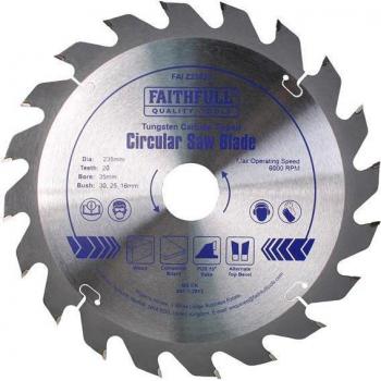 Faithfull FAIZ23520 TCT Circular Saw Blade