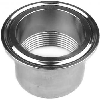 Edelstahl‑Tri‑Klemme DN40 für Heizungen, 2‑Zoll, Stahl 304 – Anschlussstecker