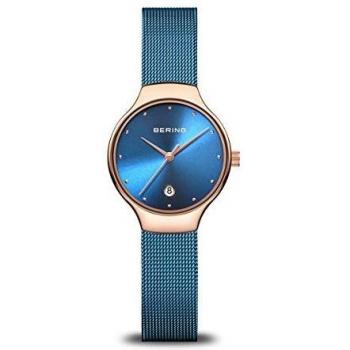 BERING Women's Analog Classic Watch with Sapphire Crystal and Stainless Steel Bracelet