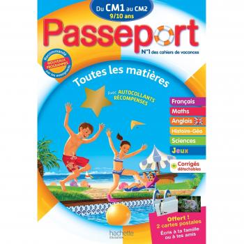 Passeport du CM1 au CM2 : 9/10 ans