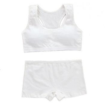 HX5D Girls Training Bra and Briefs Set