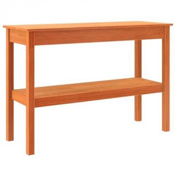 Wax Brown Pine Console Table – 110 x 40 x 75 cm