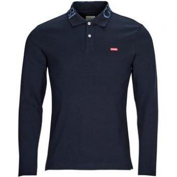 Polo Guess OLIVER Marine Long Sleeve Homme