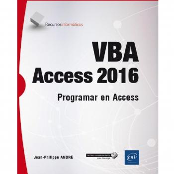 Vba access 2016. Programar en access