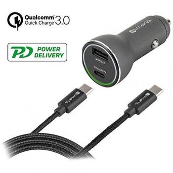 4smarts Auto‑PowerKit iPD – USB Typ C Schnellladegerät für Smartphones
