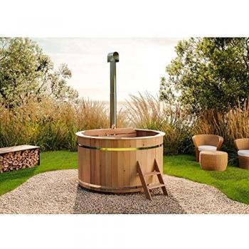 FINNTHERM Badefass Bergen aus Holz