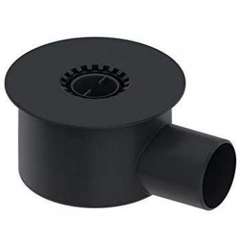 TECE 650002 Drainline Siphon anti-odeurs 7,4 cm Noir