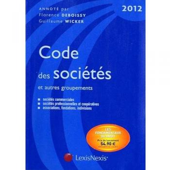 Code des sociétés et autres groupements 2012