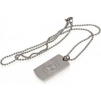 Celtic FC Engraved Pet ID Tag with Chain
