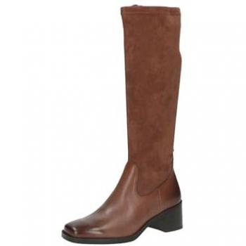 Calzado CAPRICE marrón, cuero y sintético, tacón block, 37.5