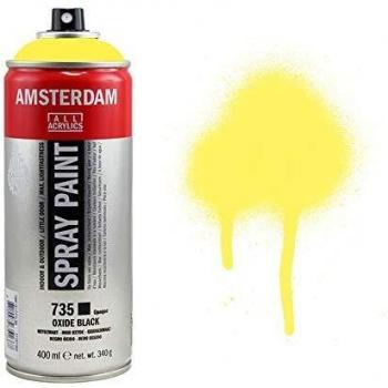 Aérosol Amsterdam 400ml jaune transparent moyen