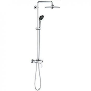 Colonne de douche mécanique Grohe Vitalio Joy 260 avec pommeau et douchette 3 jets
