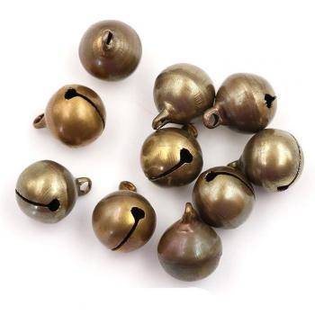 Clochettes décoratives en bronze 10 pièces 10/12/14cm