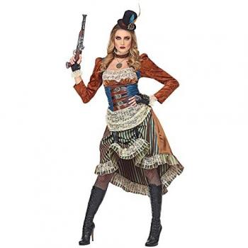 Buttinette Steampunk-Kleid Victory für Damen Gr. M