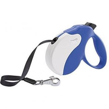 Amigo M Tape di Ferplast: Correa Extensibile Blu-Bianco, 5 m – 342 g