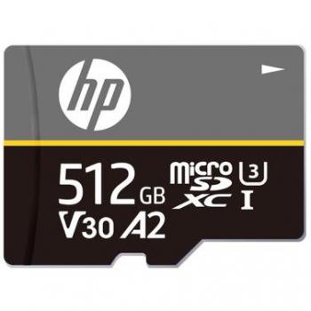 HP MicroSD U3 A2 512‑GB