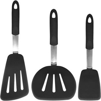 Ensemble de spatules crêpes en silicone haute température
