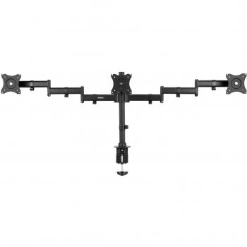 VonHaus Dual Monitor Stand for 17-27 Screens, Adjustable Mount with Clamp