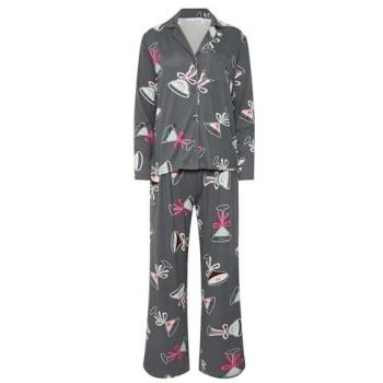 Pyjama Soft Touch Cocktails Gris Petite Pixie Girl