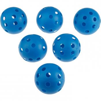 SURIEEN 10Pcs Airflow Plastic Golf Balls