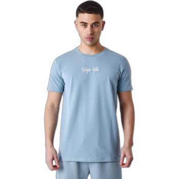 Blaues T-Shirt mit Schulterband von Project X Paris