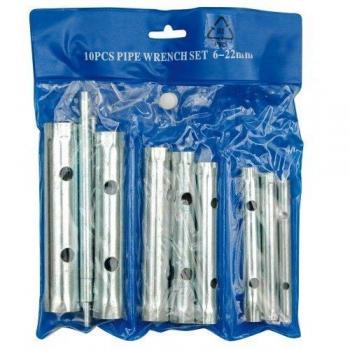 Ensemble de clés tubulaires 6‑22 mm – Vorel 52900, 10 pièces