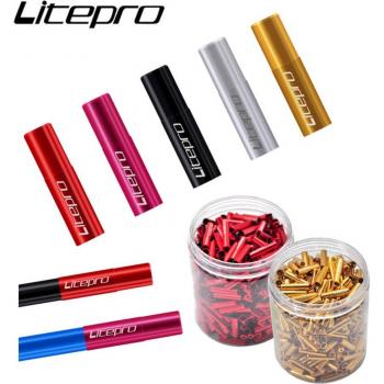 Litepro 20-Piece Aluminum Alloy Cable End Caps for Folding Bicycles