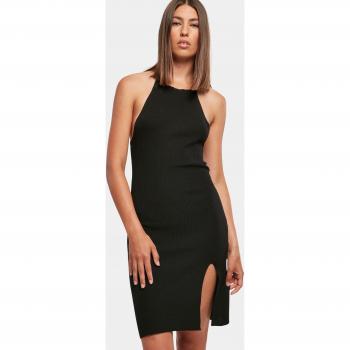 Urban Classics Ladies Rib Knit Neckholder Dress Größe L