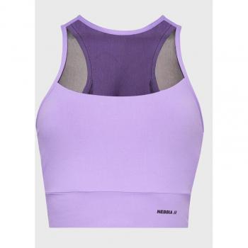 Nebbia Fit Lila Padded Bra Deportivo