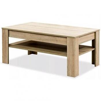 VidaXL Contemporary Oak Coffee Table 110x65x48 cm