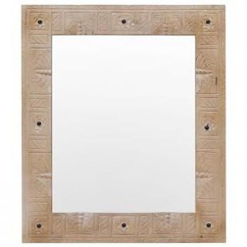 Daipur Mangoholz Wandspiegel 14590-01