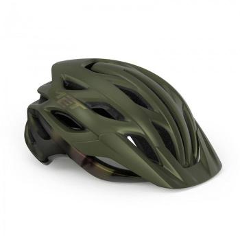 Casco MET Veleno Nero Rosso per Adulto