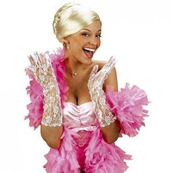 Widmann AC0845 BLANC – 40 cm Weiß Spitzelänge Handschuhe