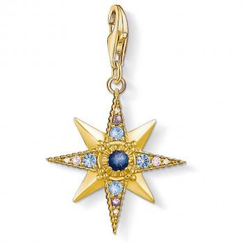 Charm Estrella Royalty de Thomas Sabo en Plata y Oro