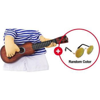 Funny Guitarist Costume for Pets