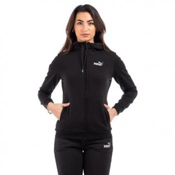 Puma Tuta Glitter Full Zip Cappuccio Donna